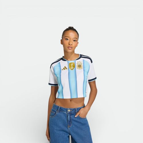 Camiseta Afa Argentina mujer ADIDAS - WHITE ICEY BLUE LIGHT BLUE