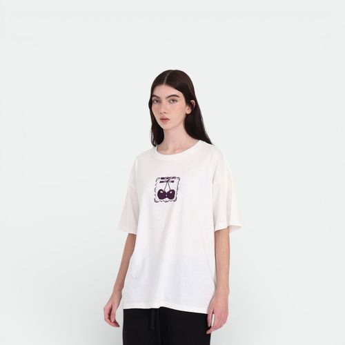 REMERA CHERRYRIDE OUTSIZED SS VANS - CRUDO MARSHMALLOW