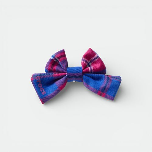 Jibbitz (Varios Modelos) - PINK PLAID KNIT BOW
