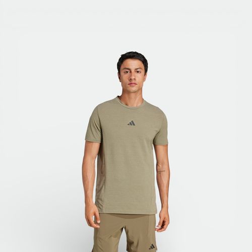 Remera Mangas Cortas Hombre D4t Tee ADIDAS - OLIVE STRATA
