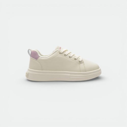 Zapatilla Urbana Badajoz Kids Hush Puppies - BLANCO LILA