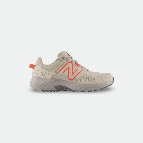 Zapatilla 410v8 Trail Running NEW BALANCE - BISQUE WITH URGENT RED RAINCLOUD