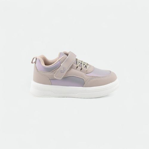 Zapatilla con velcro niños WAKE - ROSA