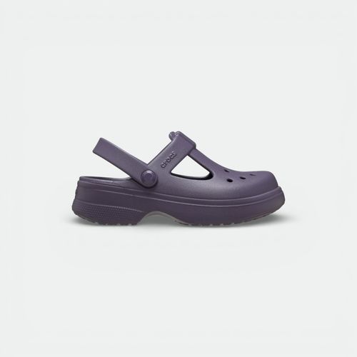 Zueco Mary Jane Clog niños CROCS - NIGHTSHADE