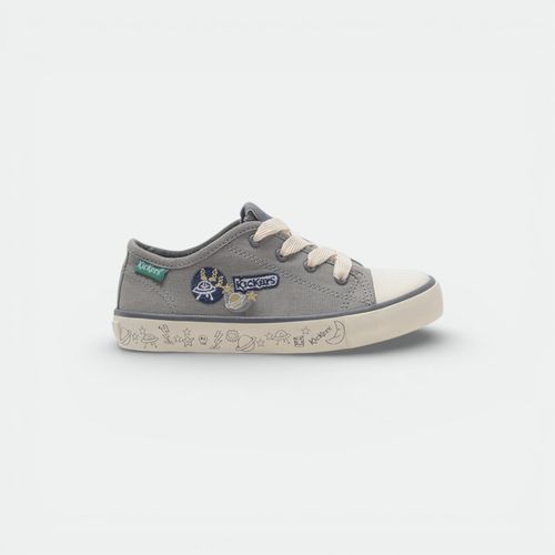 Zapatilla Canvas niños KICKER`S - VERDE