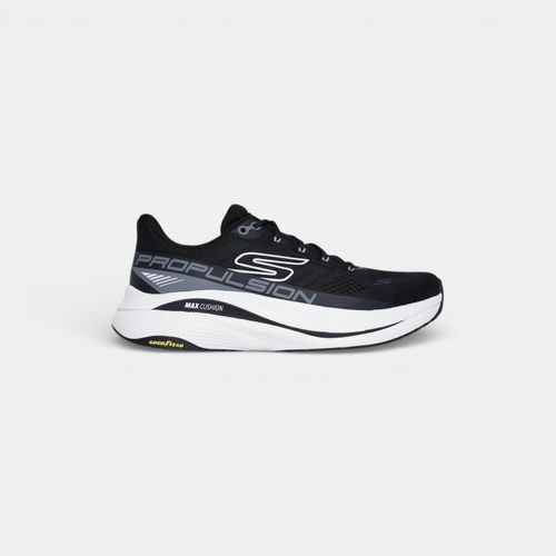 Zapatilla Skechers Max Cushioning Propulsion M - BLACK WHITE