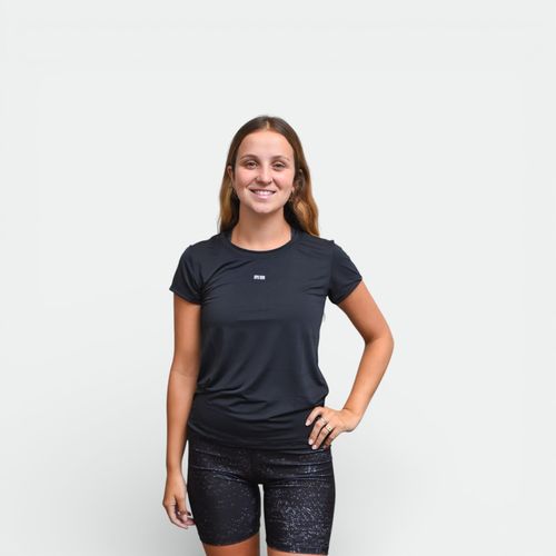 Remera Poly mujer PRO ONE - NEGRO