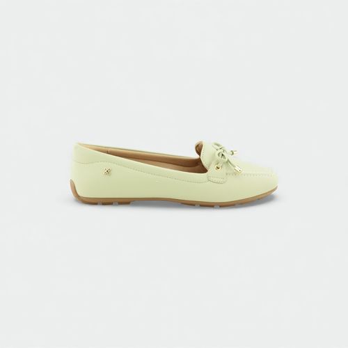 Mocasssin mujer SOFTLI - LUX PISTACHE