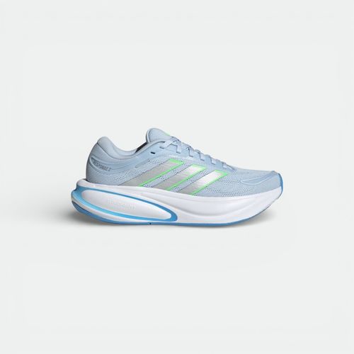 Zapatilla Response 2 W mujer ADIDAS - CRYSTAL SKY SILVER METALLIC LIME BURST