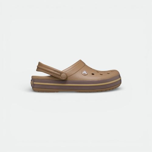 Zueco Crocband Clog unisex CROCS - MILK CHOCOLATE