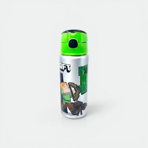 Botella Minecraft niños CRESKO - VERDE MINECRAFT