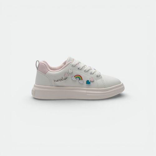 Zapatilla Badajoz Pins niños HUSH PUPPIES - BLANCO