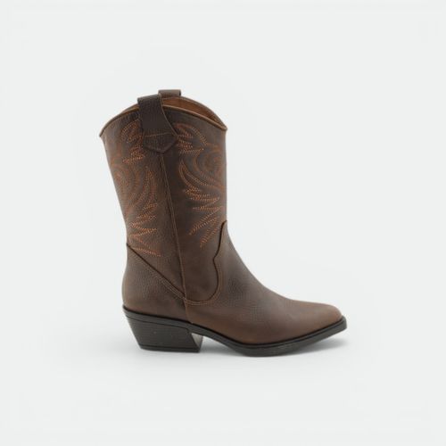 Bota texana mujer TOKYO - PAMPA CHOCOLATE