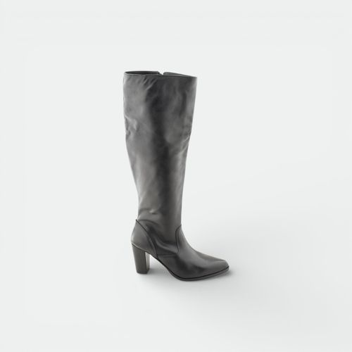 Bota caña alta tacon mujer TOKYO - NEGRO