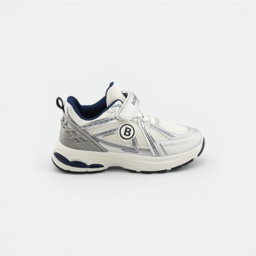 Zapatilla con velcro niños BOTANGUITAS - BLANCO AZUL