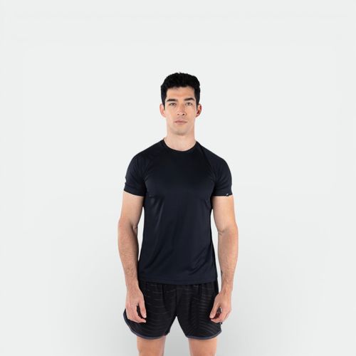Remera corta deportiva hombre JOMA - NEGRO