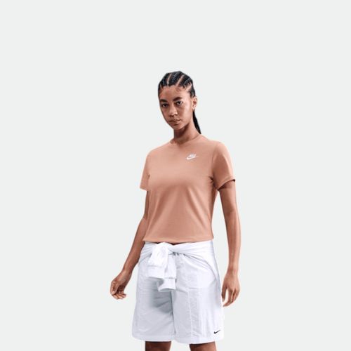 Remera Club Tee basica hombre NIKE - ORANGE CHALK