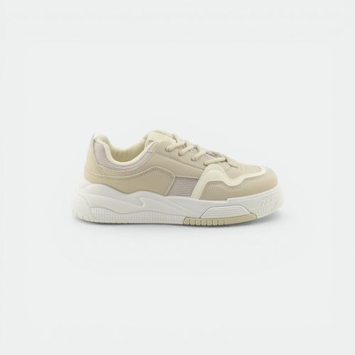 Zapatilla urbana mujer WAKE - NUDE
