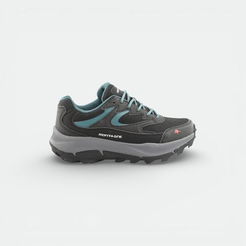 Zapatilla Outdoor Montagne City Wurton Mujer - NEGRO