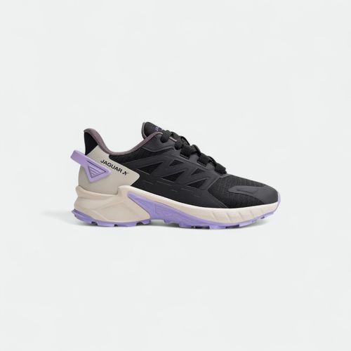 Zapatilla Outdoor mujer JAGUAR - NEGRO LILA