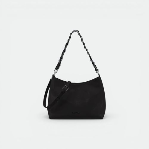 Cartera 1 tira con cadena mujer AMAYRA - NEGRO