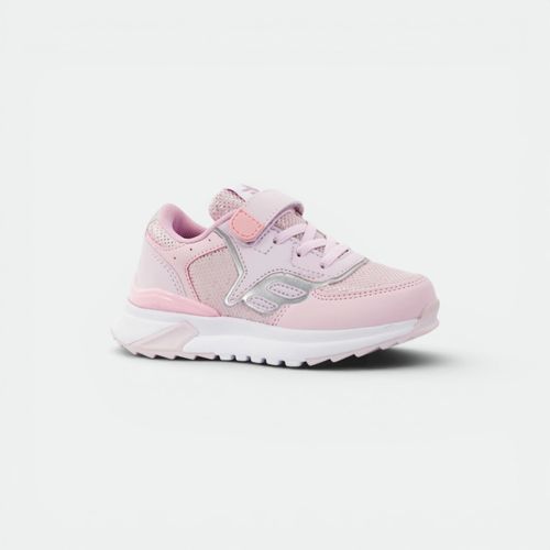 Zapatilla Top con velcro urbano niños FOOTY - ROSA