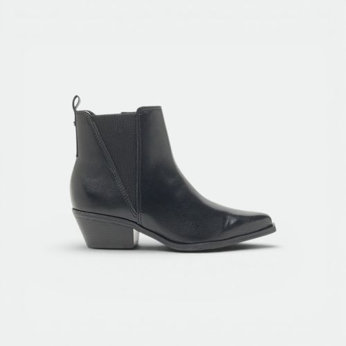 Botineta Delphine Hush Puppies - NEGRO