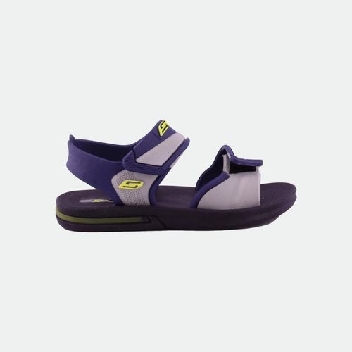 Sandalia Playera - AZUL AMARILLO