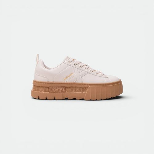 Zapatilla ubana mujer JAGUAR - BEIGE B/CARAMELO
