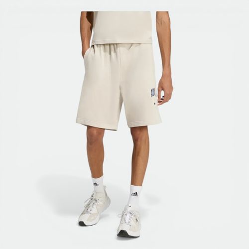 Short Collegiate hombre ADIDAS - BEIGE DARK BLUE