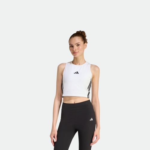 Remera 3 Stripes mujer ADIDAS - WHITE