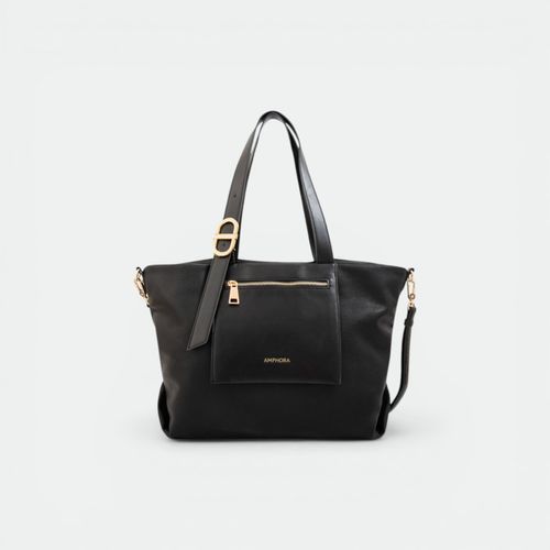 Cartera Samantha grande mujer AMPHORA - NEGRO