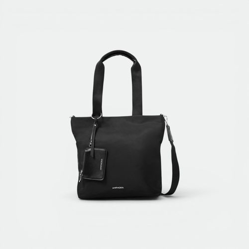 Bolso Zoe 2 tiras mujer AMPHORA - NEGRO
