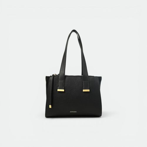 Cartera Belinda 2 tiras mujer AMPHORA - NEGRO