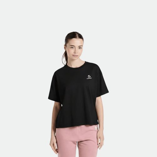 Remera Oversize Basica Mujer TOPPER - NEGRO JET