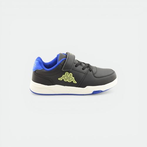 Zapatilla Logo Oscar niños KAPPA - BLACK BLUE ROYAL