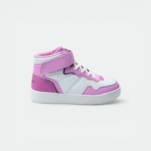 Zapatilla Mid niños TOPPER - BLANCO ROSA NOPSIS