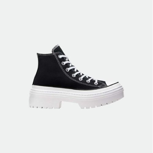 Zapatilla Converse Lugged Heel Hi - BLACK WHITE EGRET