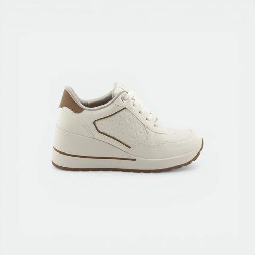 Zapatilla urbano mujer VIA MARTE - MILK TOFFEE