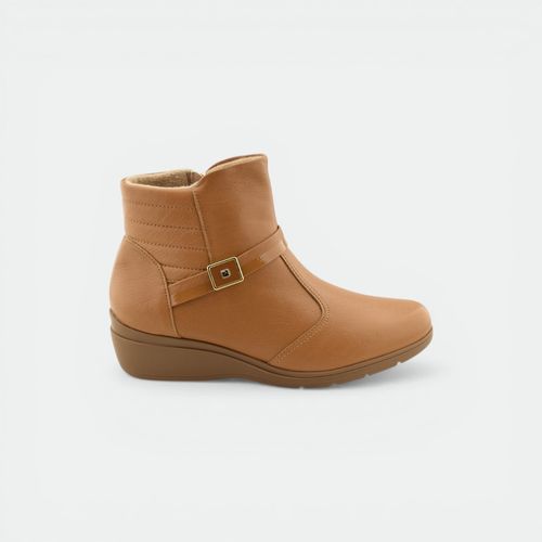 Bota con hebilla mujer PICCADILLY - MASCAVO BEIGE