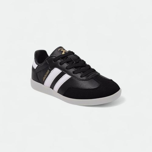 Zapatilla Urbana Niños JAGUAR - NEGRO BLANCO