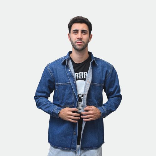Camisaco jacket urbano hombre NOBRAND - AZUL