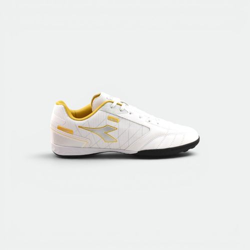 Botin Futbol 5 hombre DIADORA - BLANCO NEGRO DORADO