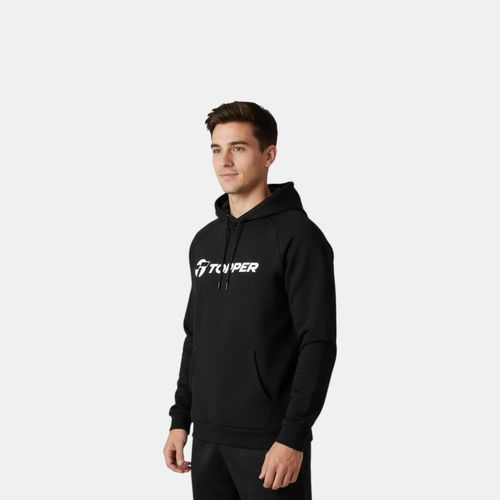 Buzo Canguro Hombre TOPPER - NEGRO JET