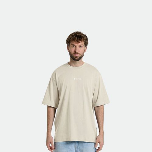 Remera basica urbano hombre TOPPER - CRUDO TOFU