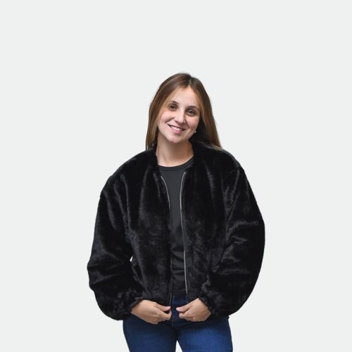 Campera urbano mujer NOBRAND - NEGRO