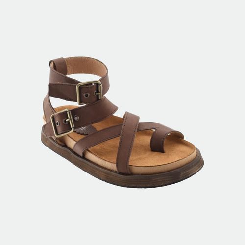 Sandalia Birk con Pulsera Tokyo - CHOCOLATE