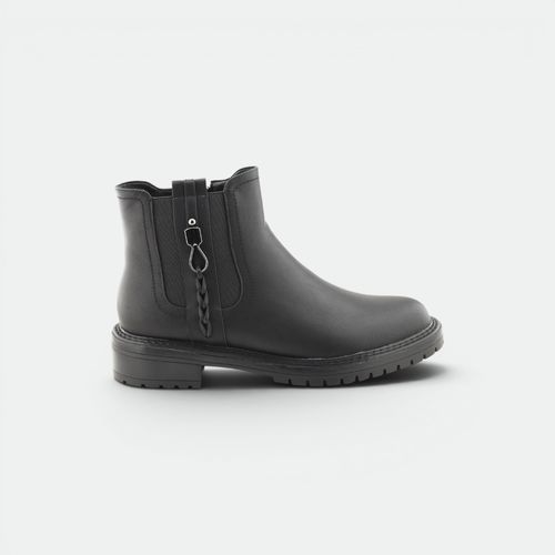 Bota baja urbano mujer CHOCOLATE - NEGRO