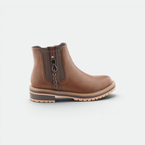 Bota baja urbano mujer CHOCOLATE - MARRON