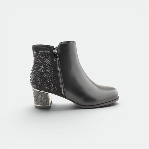 Bota urbano mujer CHOCOLATE - NEGRO